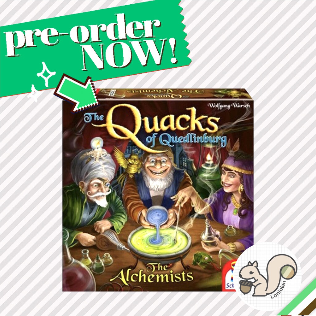 Quacksalber: The Alchemists (Quacks of Quedlinburg: The Alchemists) [DE] ส่วนเสริม [Pre-Order]