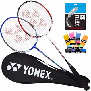 Yonex ไม้แบดมินตันคาร์บอน NR7i 6T8Z มีกาวในตัว สีฟ้า แดง ชมพู ส้ม