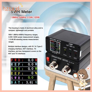 Cqv-swr120 เครื่องวัดคลื่น SWR 120W 240 X 240 หน้าจอสี FM-AM-SSB