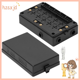 กล่องรีเลย์ฟิวส์ 12V 10 ช่อง 15 ช่อง สําหรับรถยนต์ รถบรรทุก ATC ATO