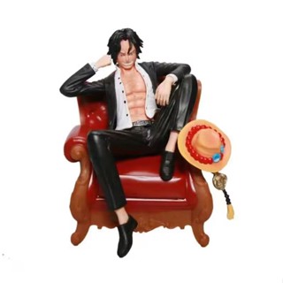 Hqy2 โมเดลฟิกเกอร์ One Piece Ace Suit Action Figure สําหรับตกแต่งบ้าน เก็บสะสม ของขวัญ MY2