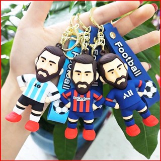 Fash Q Version Lionel Messi พวงกุญแจ จี้ตุ๊กตา FC Barcelona PSG ARG ของเล่นสําหรับเด็ก