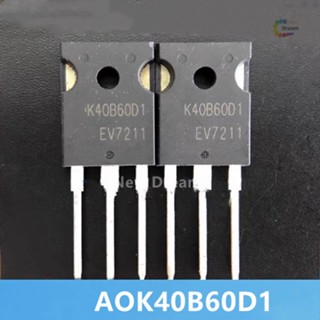 ทรานซิสเตอร์เชื่อม AOK40B60D1 K40B60D1 2 ชิ้น