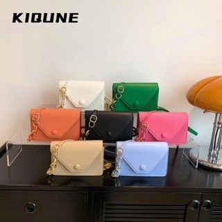 KIQUNE  กระเป๋าผู้หญิงสะพายข้าง กระเป๋าสะพาย ข้าง 2023 NEW   รุ่นใหม่ ทันสมัย สวย Trendy L91TZMH 37Z230910