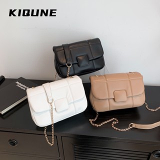 KIQUNE  กระเป๋าผู้หญิงสะพายข้าง กระเป๋าสะพาย ข้าง 2023 NEW   สบาย รุ่นใหม่ Korean Style fashion L91T10GF 37Z230910