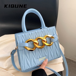 KIQUNE  กระเป๋าผู้หญิงสะพายข้าง กระเป๋าสะพาย ข้าง 2023 NEW   พิเศษ High quality Korean Style ทันสมัย L91T113E 37Z230910