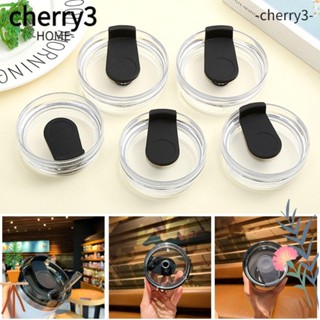 Cherry3 ฝาครอบขวดน้ํา พลาสติก สีดํา 20 ออนซ์ 30 ออนซ์ แบบเปลี่ยน สําหรับ Tyeso 20 ออนซ์ 30 ออนซ์