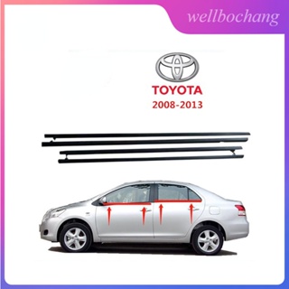 ของแท้ ซับในประตูกระจกด้านนอก สําหรับ Toyota VIOS 2008 2009 2010 2011 2012 NCP93