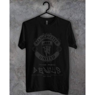 S-5XL เสื้อยืดผ้าฝ้าย ManUnited T-Shirt เสื้อยืดแมนยู