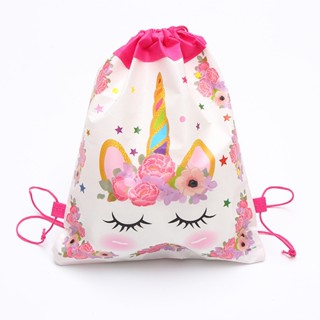 Spot second hair# unicorn unicorn mini non-woven fabric bag drawstring bag bag storage bag bag 8cc