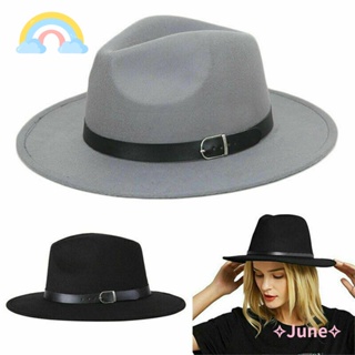 หมวกปีกกว้าง ผ้าวูล ลาย Trilby Gentlemen Gangster Fedora สําหรับผู้ชาย