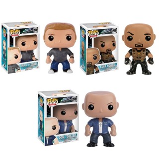 Sy2 FUNKO POP โมเดลฟิกเกอร์ Dominic Toretto Brian OConner Hobbs ของเล่นสําหรับเด็ก YS2