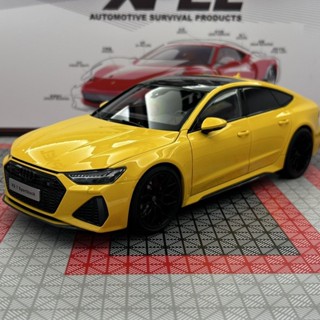 Qihui โมเดลรถยนต์จําลอง Audi Rs7 1 18 2021