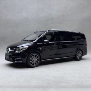 แท้ โมเดลรถยนต์จําลอง 1: 18 Benz V-Class V260L MPV สีขาว