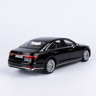 Norev โมเดลรถยนต์อัลลอย A8L 2017 Audi A8L ขนาด 1:18