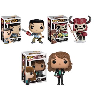 Cool FUNKO POP The Evil Dead ฟิกเกอร์แอคชั่น Ashley Deadite Ruby โมเดลตุ๊กตา ของเล่นสําหรับเด็ก ของขวัญ ของสะสม เครื่องประดับ ใหม่