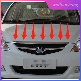 กระจังกันชนหน้ารถยนต์ โครเมี่ยม สําหรับ HONDA CITY 2006 2007 2008 GD6 GD8