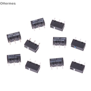 [OHermes] ไมโครสวิตช์เมาส์ D2FC-F-7N 10M 20M of D2FC-F-K(50M) -RZ D2F D2F-01F [TH] 2 ชิ้น