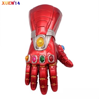 T8 ถุงมือเทนอส มีไฟ Led ไร้สาย พร้อมหินถอดออกได้ ของเล่นสําหรับภาพยนตร์มาร์เวล