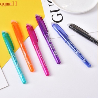Qqmall ปากกาเจลลบได้ 0.7 มม. กดสีวานิช ปากกากราฟฟิตี ฐานน้ํา ทําให้เกิดข้อผิดพลาด หาย เครื่องเขียน หลายสี
