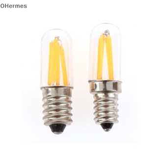 [OHermes] หลอดไฟ LED 220V E12 E14 1W 3W หรี่แสงได้ อุปกรณ์เสริม สําหรับตู้เย็น [TH]