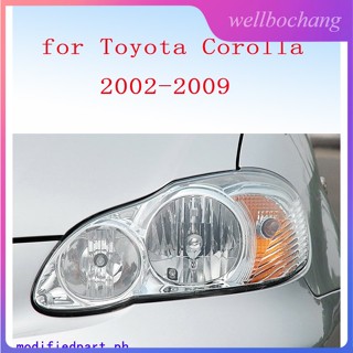 ฝาครอบเลนส์ แบบใส สําหรับ Toyota Altis 2002 2003 2004 2005 2006 2007 2008 2009