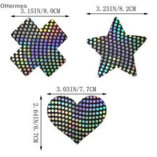 [OHermes] สติกเกอร์เลเซอร์ เซ็กซี่ ใช้แล้วทิ้ง สําหรับผู้หญิง 1 คู่