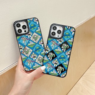 Casetify เคสโทรศัพท์มือถือแบบนิ่ม กันกระแทก ลาย TOY STORY Buzz Lightyear พร้อมกระจก สําหรับ iPhone 11 14 Pro Max 12 13 Mini X XR XS Max SE 2020 6 7 8 Plus