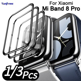 สําหรับ Xiaomi Band 8 Pro/7 Pro 1/3 ชิ้น ยืดหยุ่น HD โปร่งใส PMMA ฟิล์มคอมโพสิต เรียบง่าย สะดวก ป้องกันรอยขีดข่วน ป้องกันหน้าจอไฮโดรเจล ไม่ใช่กระจก