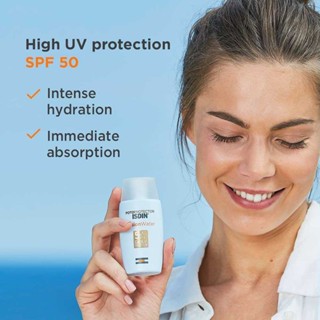 ISDIN Fusion Water Uv Sunscreen Skin Sunscreen Spf 50+ Pa+++ Suncare Premium Brightening Sunscreen