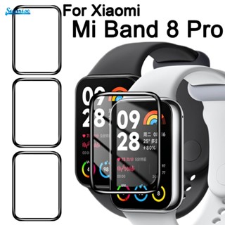 ฟิล์มไฮโดรเจลกันรอยหน้าจอ 3D PMMA แบบบางพิเศษ กันน้ํา สําหรับ Xiaomi Band 8 Pro 7 Pro HD 1 3 ชิ้น