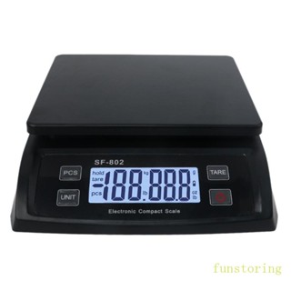 Fun เครื่องชั่งน้ําหนักไปรษณีย์ดิจิทัล 66lb 0 1oz 30kg 1g