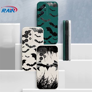 เคสโทรศัพท์มือถือ ซิลิโคนนุ่ม ลายโลโก้ค้างคาว RAIN สําหรับ iphone 13 Pro MAX 13Pro 13ProMax 12 12ProMax 11 11Pro 11ProMax X XS MAX XR SE 2020 ip6 7 8