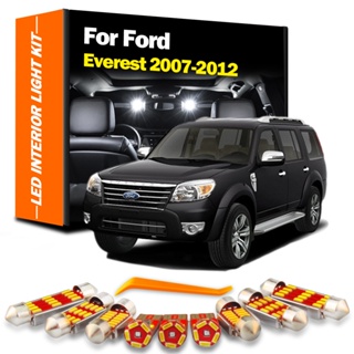 หลอดไฟ LED 11 ชิ้น สําหรับ Ford Everest 2007 2008 2009 2010 2011 2012