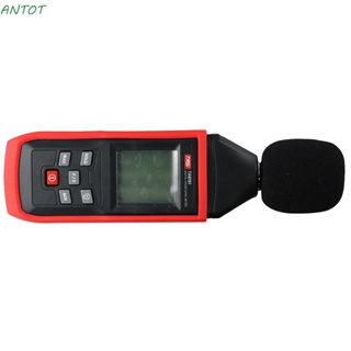 Antot เครื่องวัดระดับเสียงดิจิทัล หน้าจอ LCD 1.5dB 30dB เป็น 130dB สําหรับห้องเรียน