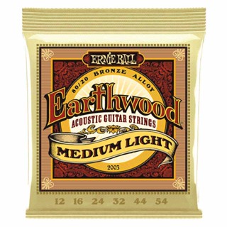 Ernie Ball 2003/2004/2006 Acoustic Guitar Strings Earthwood 80/20 BRONZE NEW