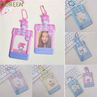 Doreen ซองใส่บัตร PVC ลายคิตตี้ เมโลดี้ คิตตี้ คิตตี้ คิตตี้ ชินนาม่อนโรล ของขวัญ สไตล์เกาหลี