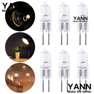 Yann1 ไฟ LED G6.35 G5.35 DC12V 24V แบบเปลี่ยน 5 ชิ้น|หลอดไฟสปอตไลท์ 20W 35W 50W สําหรับกล้องจุลทรรศน์