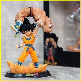 Yyds โมเดลฟิกเกอร์ Dragon Ball Son Goku Defeat Nappa ของเล่น ของสะสม สําหรับเด็ก ตกแต่งบ้าน