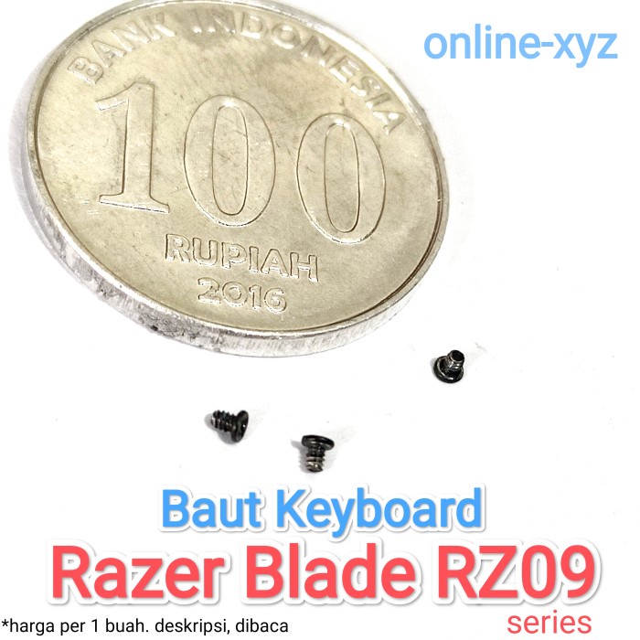 1 ชิ้น RAZER BLADE 15 RZ09 0301 0314 0270 0238 0287 0288 คีย์บอร์ดสกรูน็อต