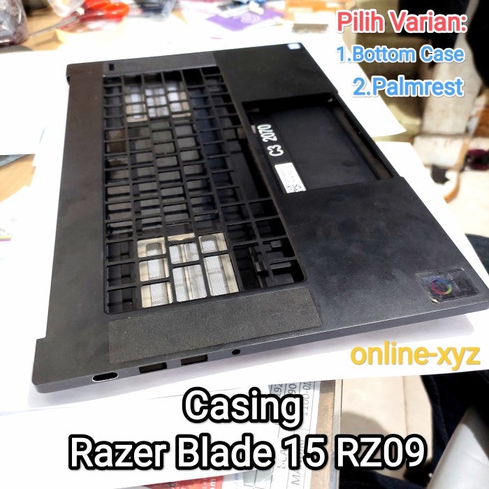 ปลอก kesing Palmrest Touchpad RAZER BLADE 15 RZ09 0301 0314 0270 033 เคสด้านล่าง bawah