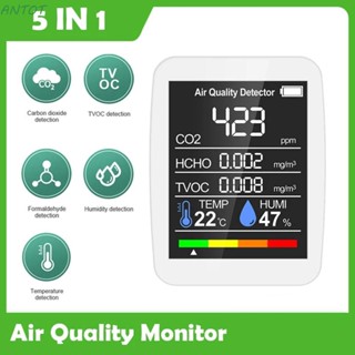 Antot เครื่องตรวจจับคุณภาพอากาศไฟฟ้า CO2