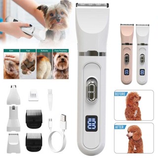 Professional Pet Dog Grooming Clipper Thick Fur Hair Trimmer Electric Shaver kit