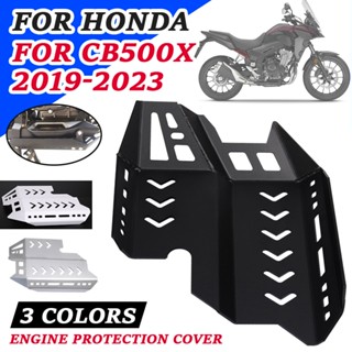 ฝาครอบเครื่องยนต์รถจักรยานยนต์ กันลื่น สําหรับ Honda CB500X CB 500X 500 X 2019-2023