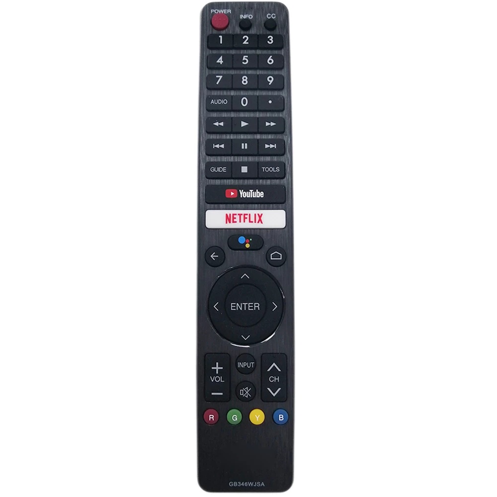 SHARP LED/Android TV /Smart TV รีโมทคอนโทรล GB346WJSA ใช้งานร่วมกับ GB005WJSA, GB004WJSA,GB326WJSA G
