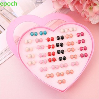 Epoch กล่องเก็บเครื่องประดับ แหวน ต่างหู รูปหัวใจ สีชมพู