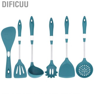 Dificuu Silicone Cooking Utensils Stainless Steel Heat Insulation  HG