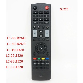 ใหม่ ของแท้ รีโมตคอนโทรล สําหรับ Sharp LED LCD TV AUDIO VIDEO GJ220 LC-50LD264E LC-50LD265E Fernbedienung