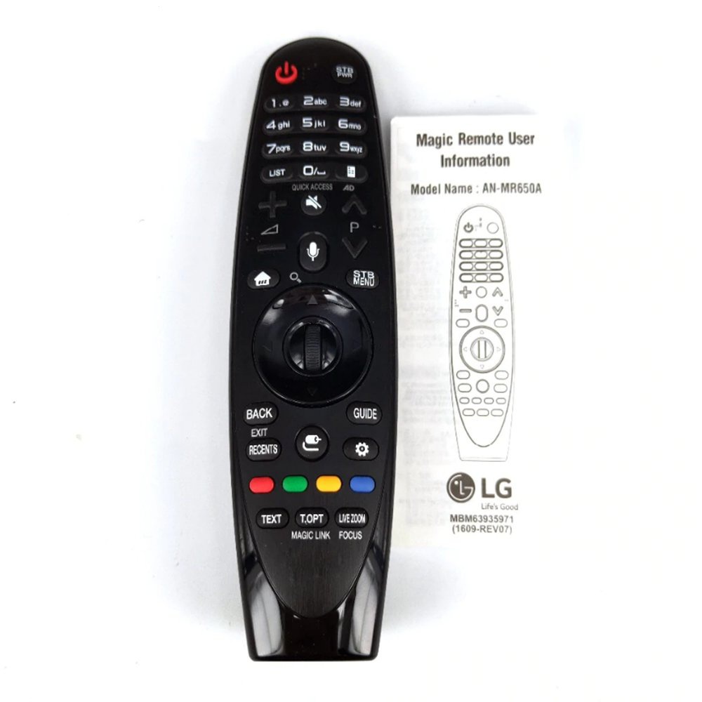 AN-MR650A สําหรับ USed สําหรับ LG Magic รีโมทคอนโทรลพร้อม Voice Mate สําหรับสมาร์ทโทรทัศน์ 65uj620y MR650 AN MR600 MR500 MR400 MR700 AKB74495301 ลูกชาย74855401