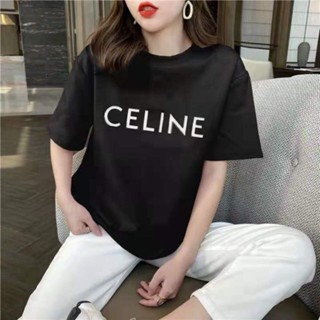 [S-5XL]【Hot】summer New ใหม่ พร้อมส่ง เสื้อยืดแขนสั้น ผ้าฝ้ายแท้ พิมพ์ลายตัวอักษร ทรงหลวม เข้ากับทุกการแต่งกาย สไตล์สตรีท